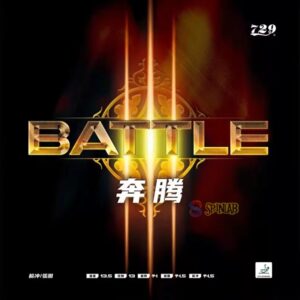 729 Battle III | Table Tennis Rubber