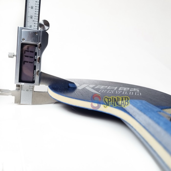 REACTOR Ckylin (Blue Carbon) | Table Tennis Blade - Image 4